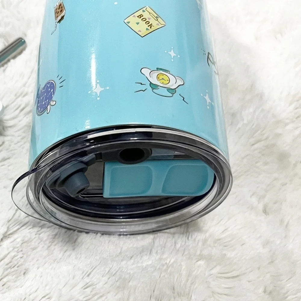 Sanrio Cinnamoroll Stainless Steel Hot/cold 20 oz Tumbler With Straw